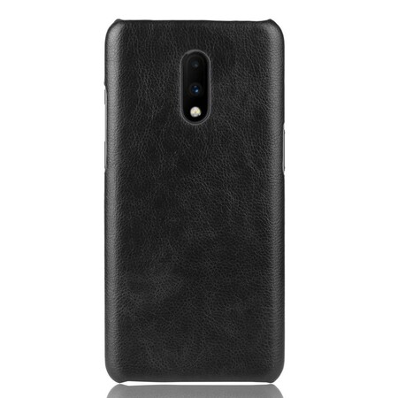 Coque OnePlus 7 Effet Cuir Litchi Performance