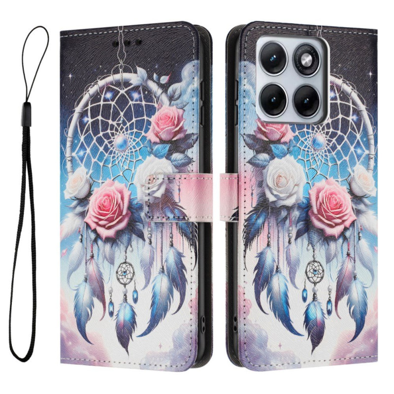 Housse Motorola Edge 70 Fusion Attrape-Rêves Floral