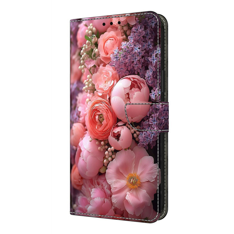 Housse Motorola Edge 70 Fusion Floralie Rose