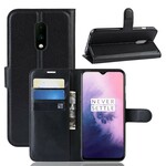 Housse OnePlus 7 Effet Litchi Rétro Housse OnePlus 7 Effet Litchi Rétro