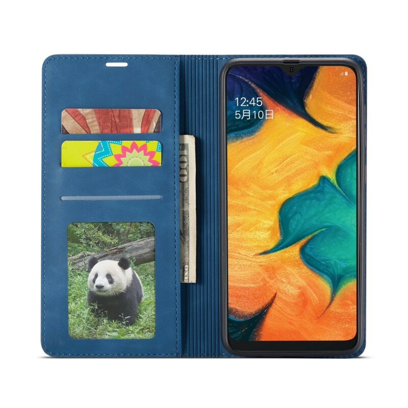 Housse Samsung Galaxy A40 Effet Cuir FORWENW