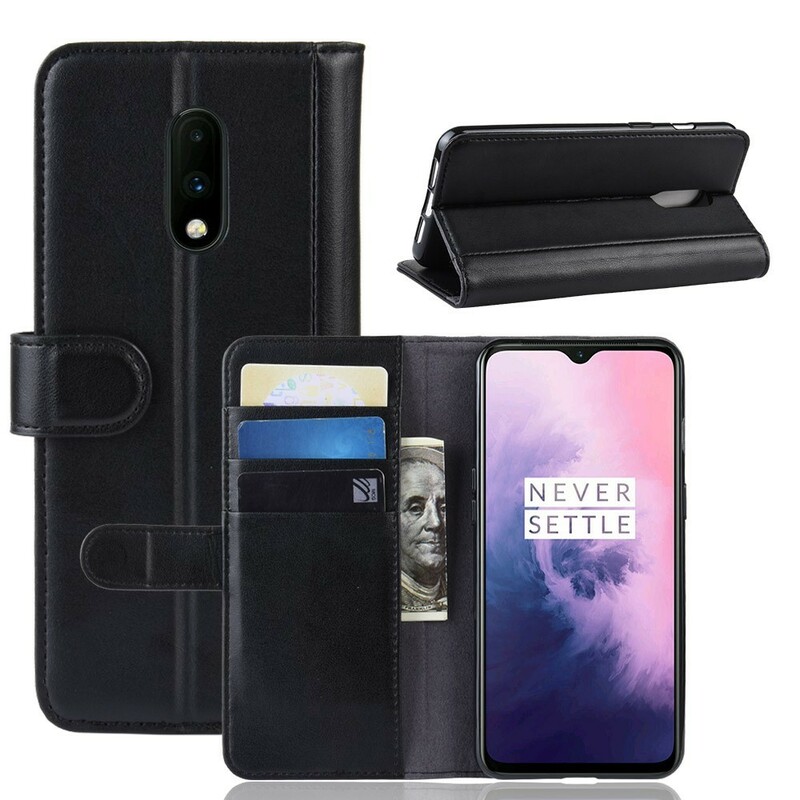 Housse OnePlus 7 Cuir Fendu Housse OnePlus 7 Cuir Fendu