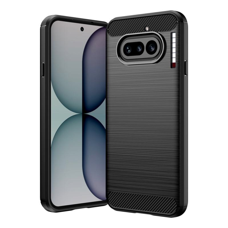 Coque Nothing Phone (4a) Fibre Carbone Brossée
