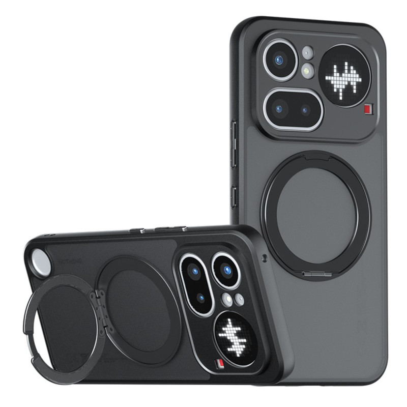 Coque Nothing Phone (4a) Pro Givrée avec Anneau-Support