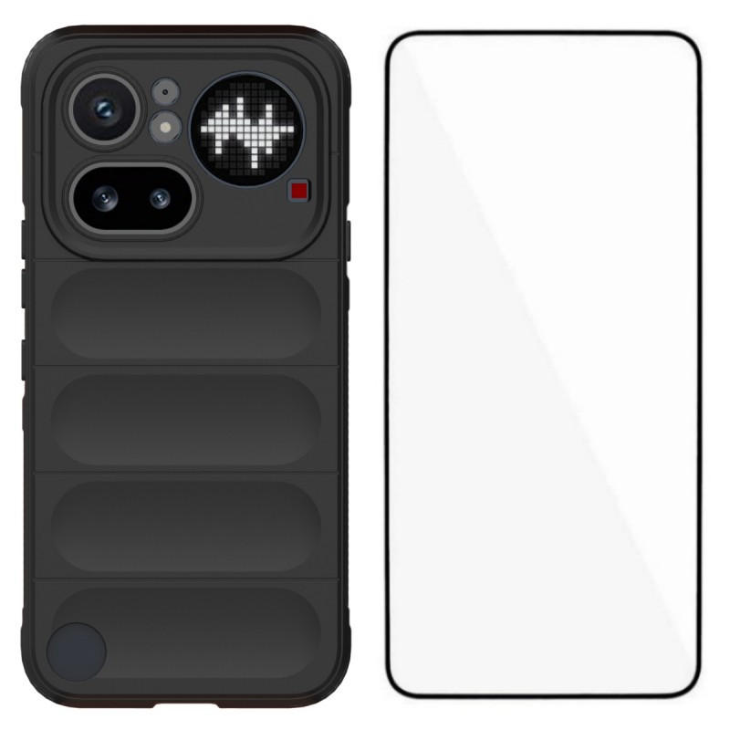 Coque Nothing Phone (4a) Pro Antidérapante avec Protecteur Écran