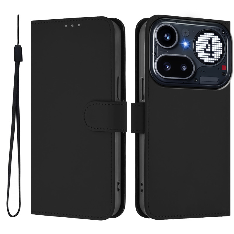 Housse Nothing Phone (4a) Pro Simili Cuir Uni