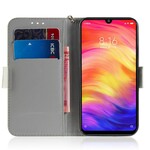 Housse Xiaomi Redmi Note 7 Branche en Fleurs à Lanière Housse Xiaomi Redmi Note 7 Branche en Fleurs à Lanière