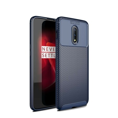 Coque OnePlus 7 Flexible Texture Fibre Carbone