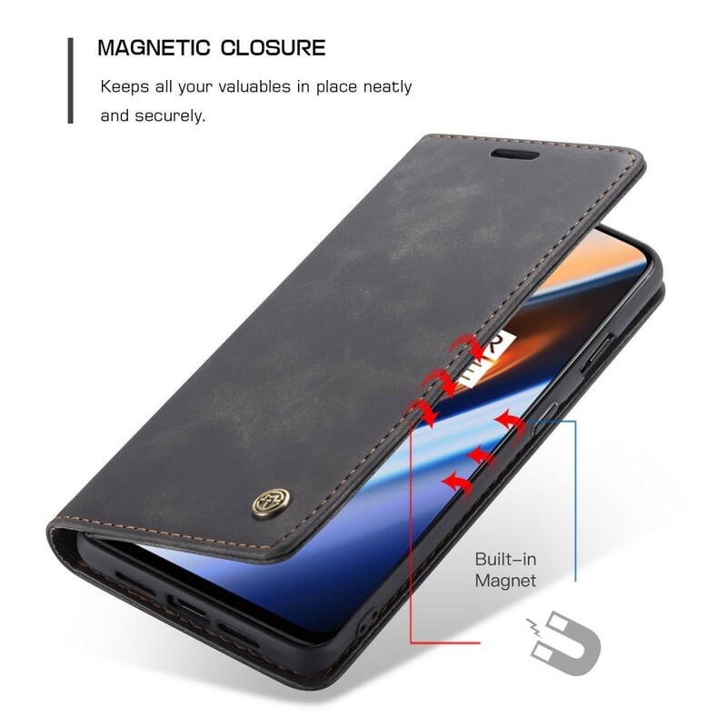 Flip Cover OnePlus 7 CASEME Simili Cuir Flip Cover OnePlus 7 CASEME Simili Cuir