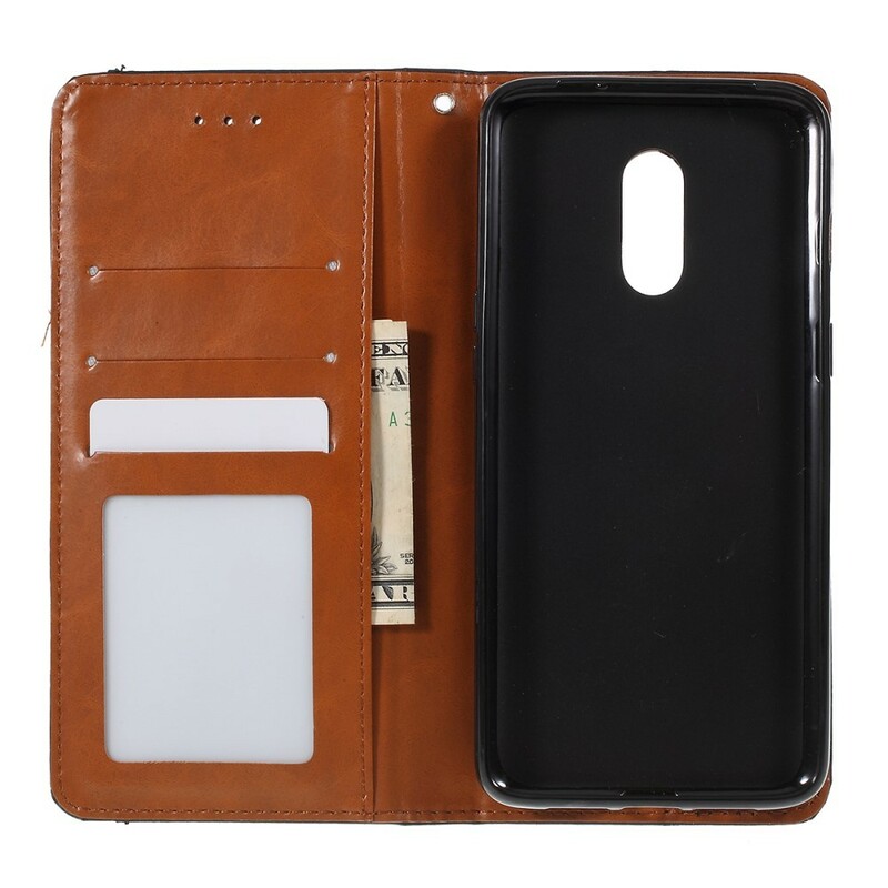 Flip Cover OnePlus 7 Simili Cuir Porte-Cartes