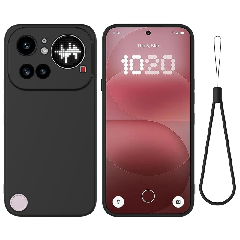 Coque Nothing Phone (4a) Pro Silicone à Lanière