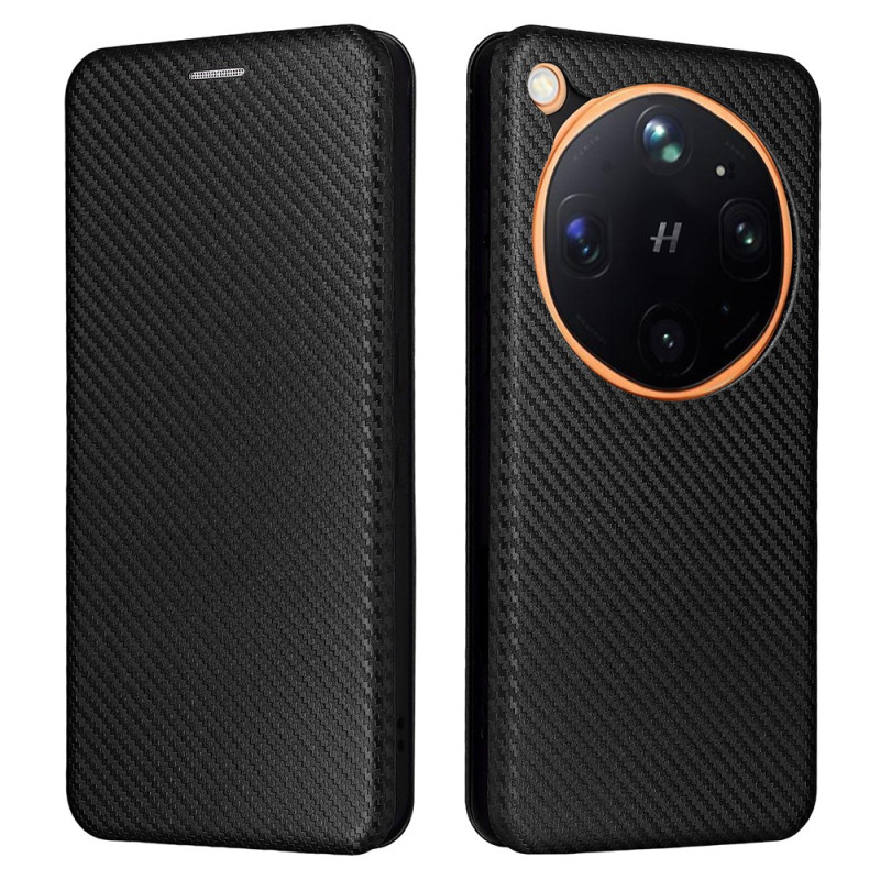 Flip Cover Oppo Find X9 Ultra 5G Fibre Carbone