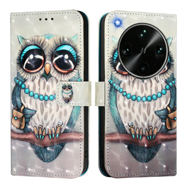 Housse Oppo Find X9 Ultra 5G Miss Hibou