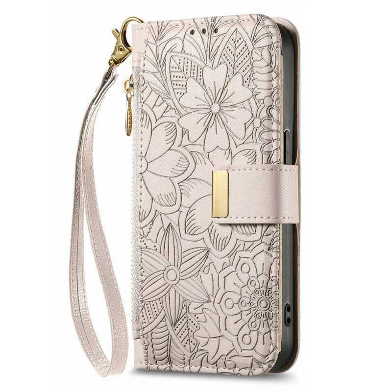Housse Poco X8 Pro 5G Fleurs et Feuilles