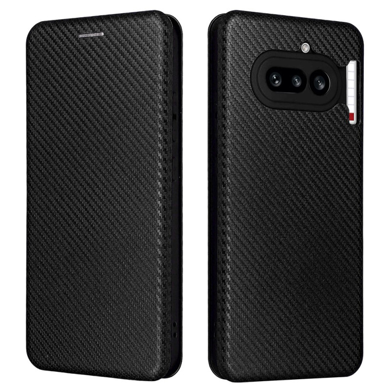 Flip Cover Nothing Phone (4a) Fibre Carbone