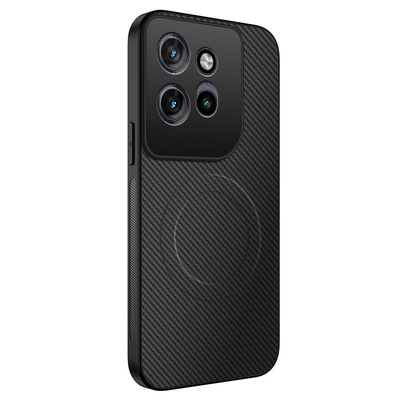 Coque Moto G67 Power Fibre Carbone