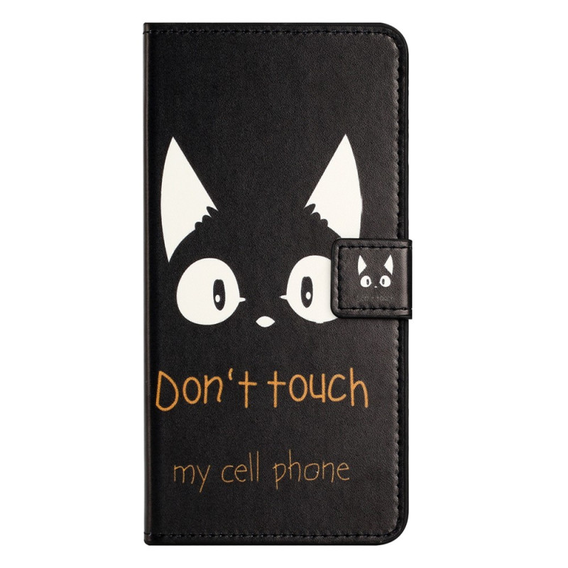 Housse Moto G67 Power / G57 Power Don't Touch My Cell Phone