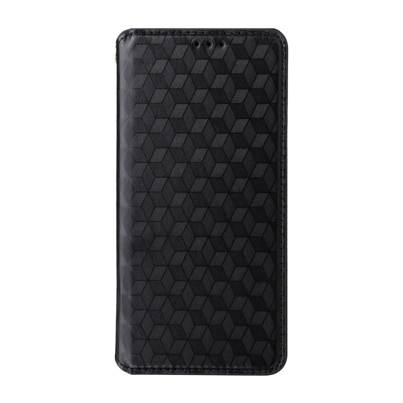Flip Cover Moto G67 Power / G57 Power Texturée Brillante