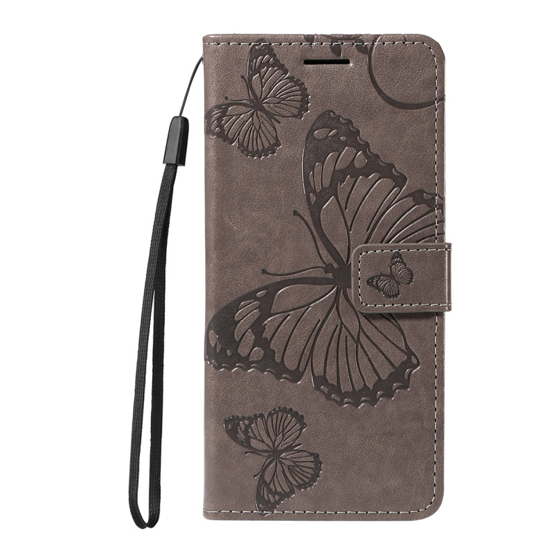 Housse Moto G67 Power / G57 Power Papillons Géants