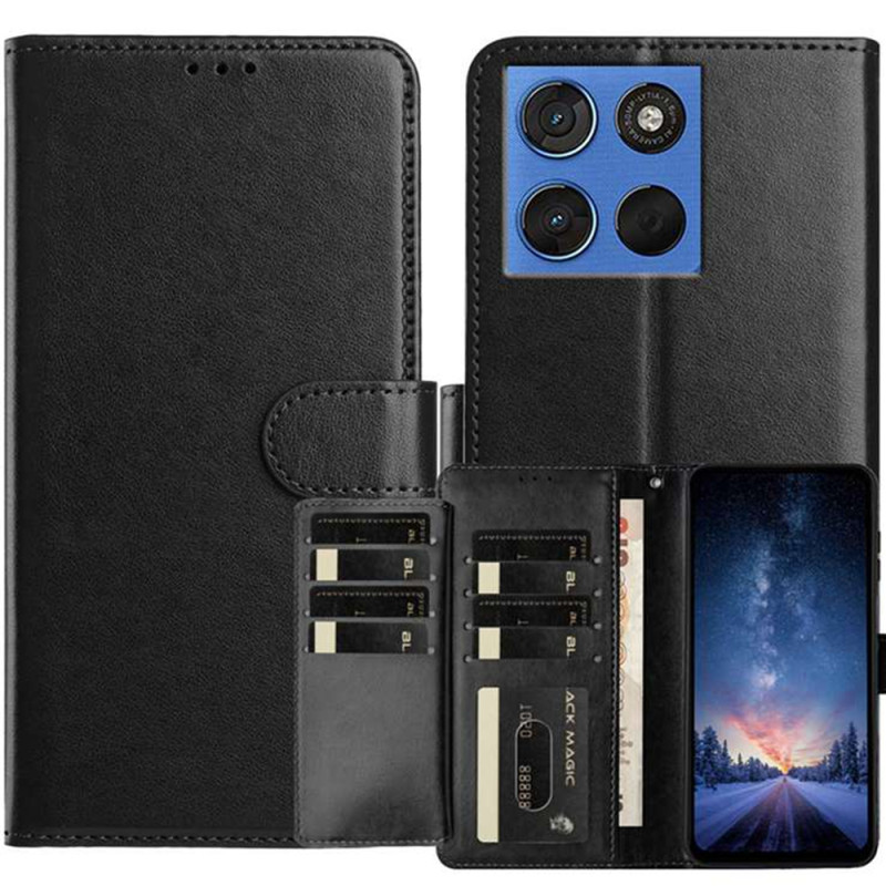 Housse Moto G67 Power / G57 Power Portefeuille 8 Porte-Cartes