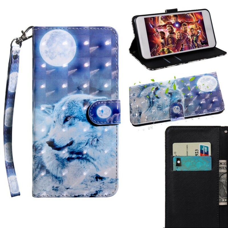 Housse Xiaomi Redmi Note 7 Hector le Loup Housse Xiaomi Redmi Note 7 Hector le Loup