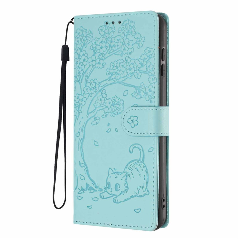 Housse Moto G67 Power / G57 Power Gravure Chat