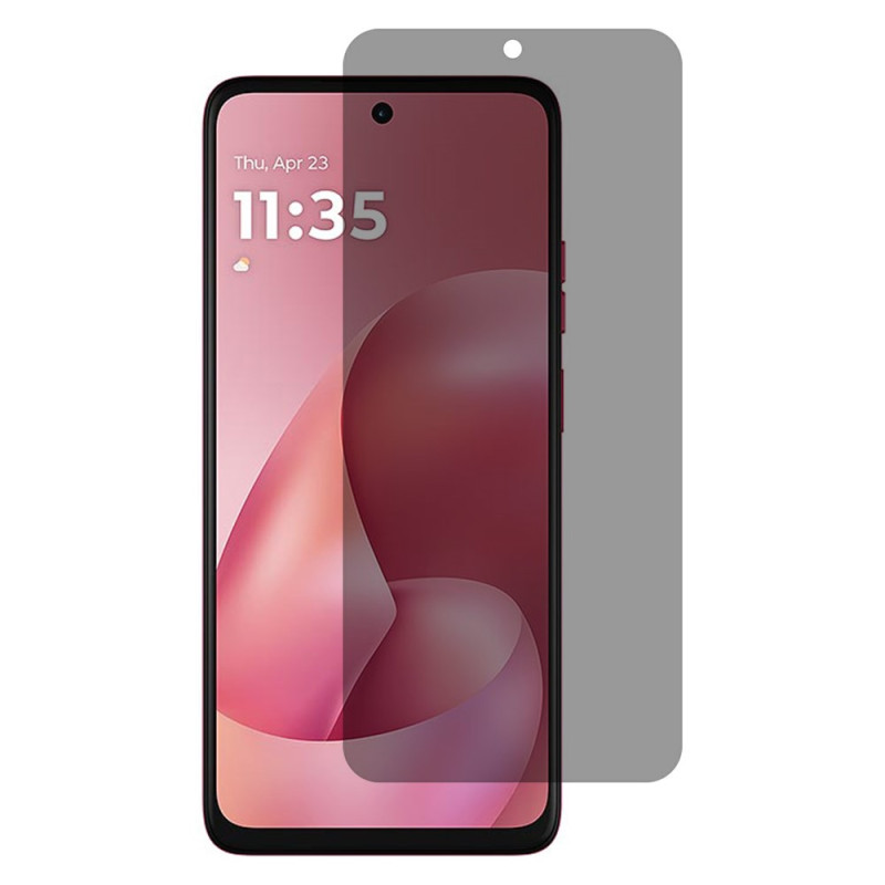 Protection en Verre Trempé Anti-Espion pour Moto G67 Power / G57 Power