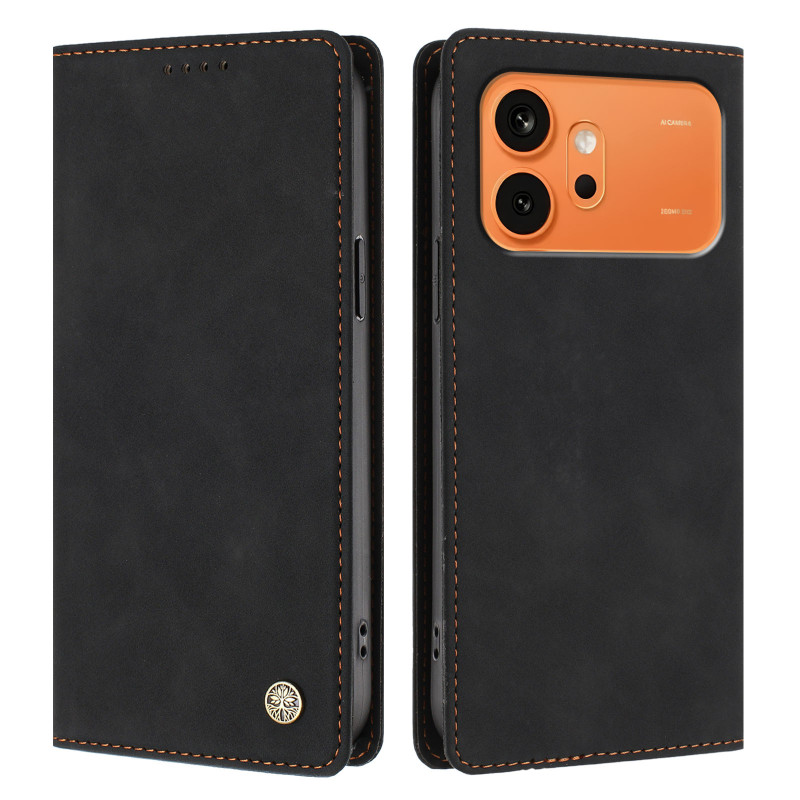Flip Cover Honor 600 / 600 Pro Design Vintage (Protection RFID)