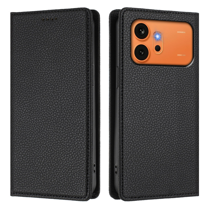 Flip Cover Honor 600 / 600 Pro Litchi (Protection RFID)