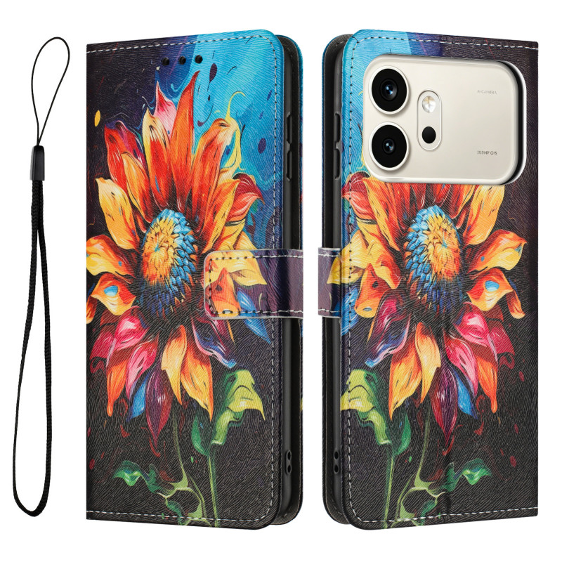 Housse Honor 600 / 600 Pro Tournesols
