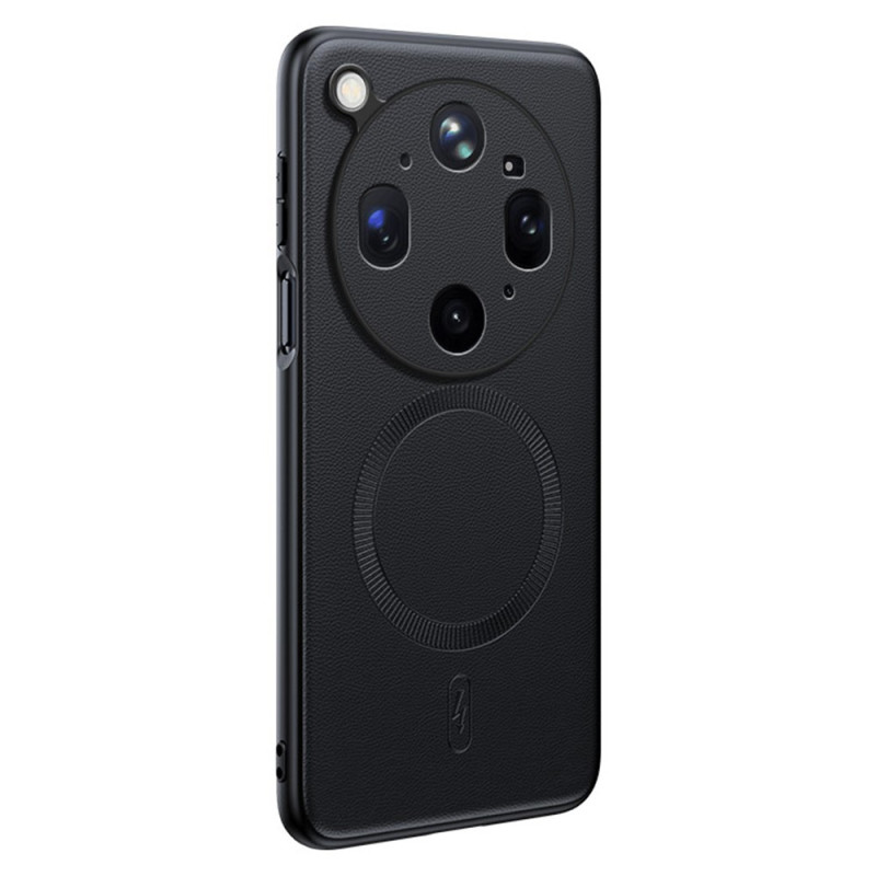 Coque Oppo Find X9 Ultra Magnétique Effet Cuir