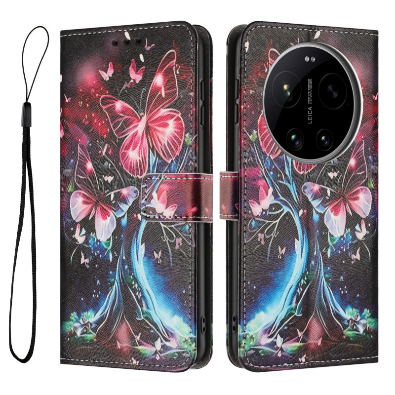 Housse Xiaomi 17 Ultra Arbre aux Papillons
