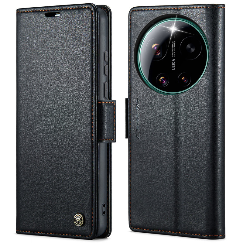 Housse Xiaomi 17 Ultra Simili Cuir CASEME
