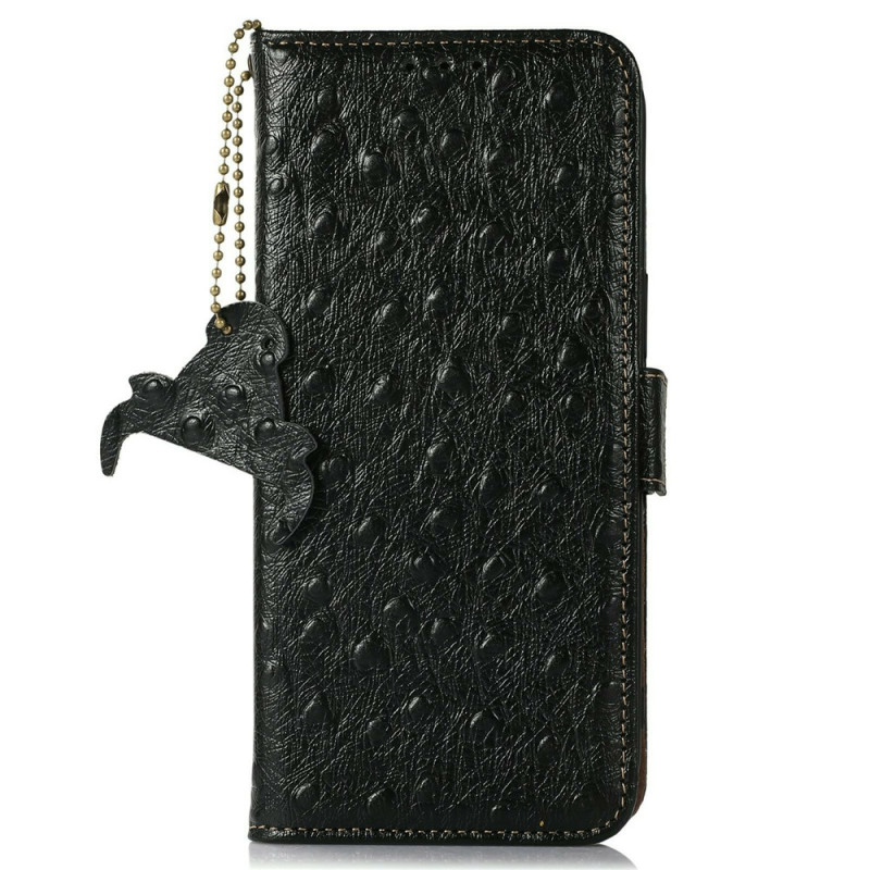Housse Xiaomi 17T Pro Cuir Texture Autruche