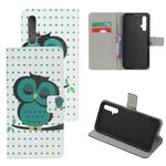 Housse Honor 20 Hibou Endormi Housse Honor 20 Hibou Endormi