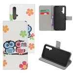 Housse Honor 20 Couple de Hiboux Housse Honor 20 Couple de Hiboux