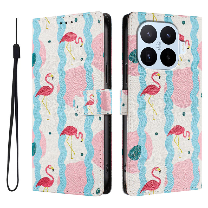 Housse Xiaomi 17T Flamants Roses