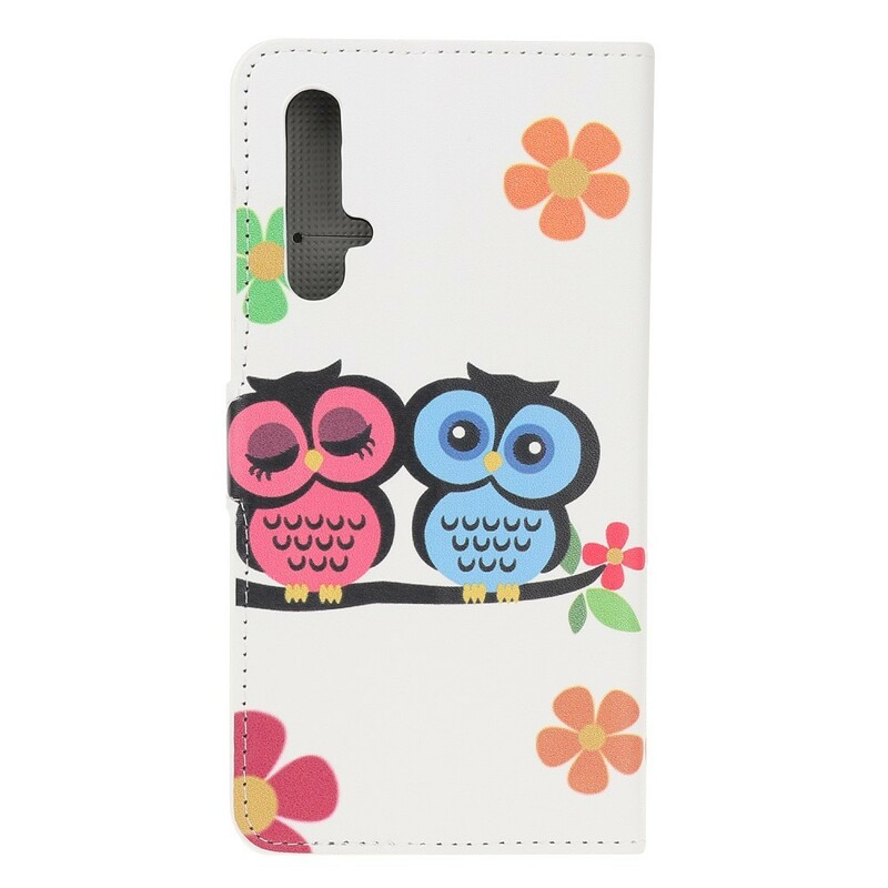 Housse Honor 20 Couple de Hiboux Housse Honor 20 Couple de Hiboux