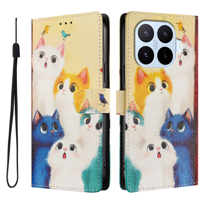 Housse Xiaomi 17T Pro Chats Colorés