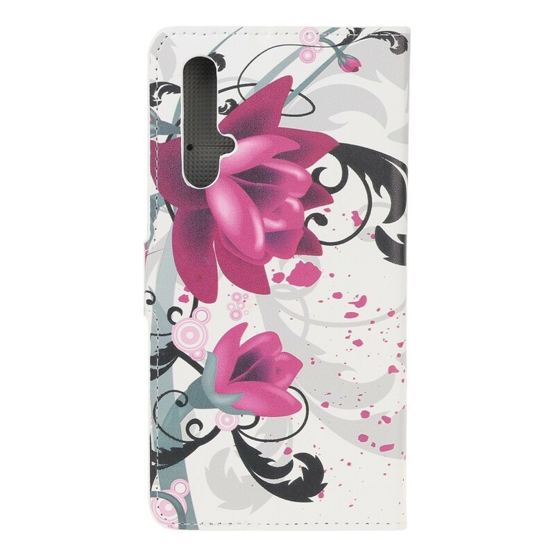 Housse Honor 20 Tropical Flowers Housse Honor 20 Tropical Flowers