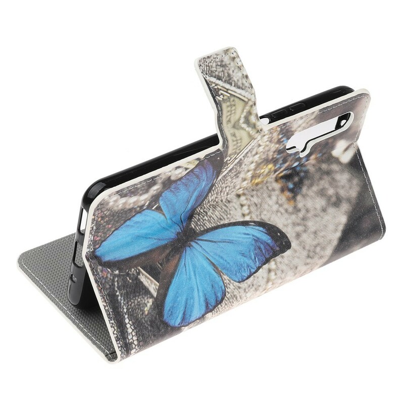 Housse Honor 20 Papillon Bleu