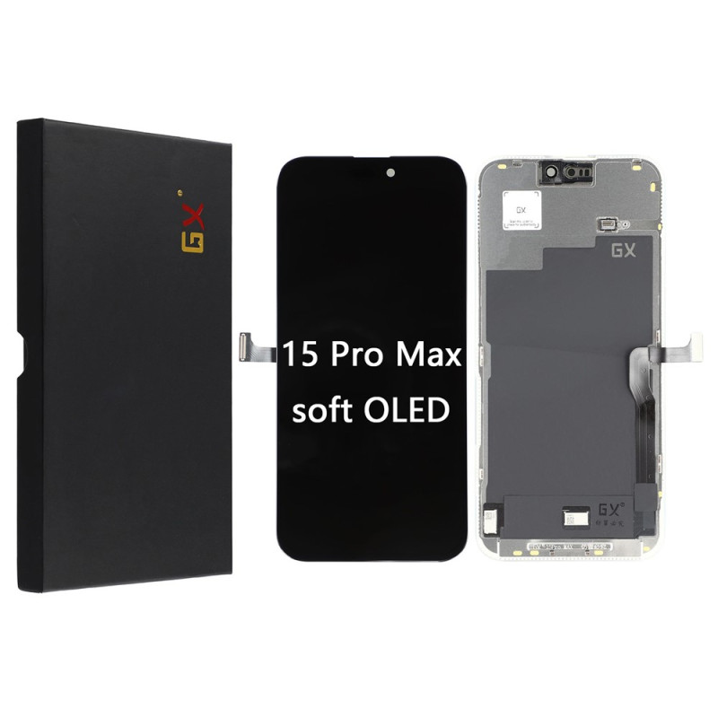 Écran OLED Grade C GX OLED avec Vitre Tactile pour iPhone 15 Pro Max