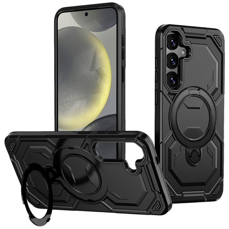 Coque Samsung Galaxy A17 4G / 5G Magnétique Hybride avec Anneau Support