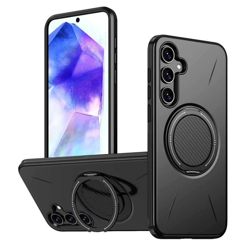 Coque Samsung Galaxy A17 4G / 5G Magnétique Antichoc avec Support Rotatif 360°