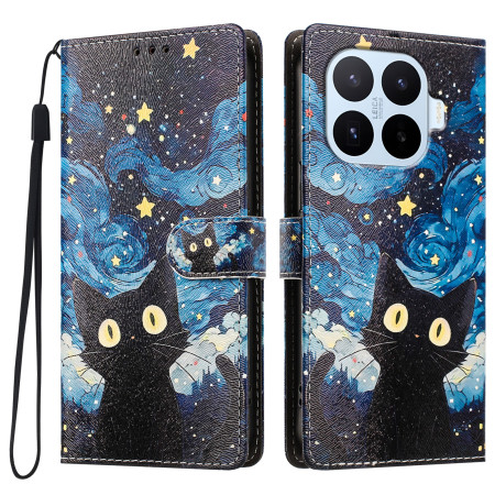 Housse Xiaomi 17T Chat Étoilé
