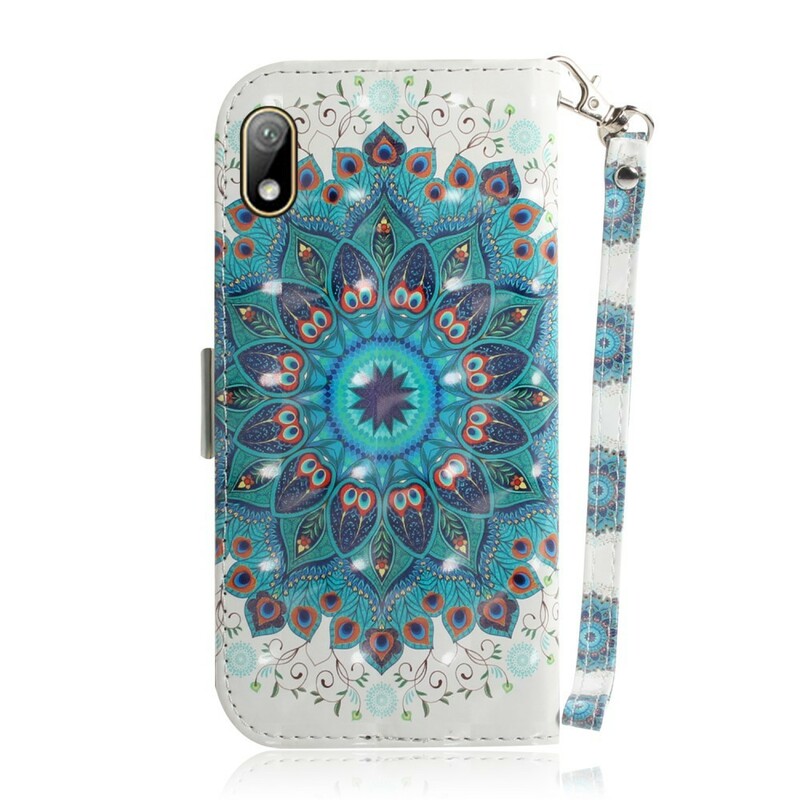 Housse Huawei Y5 2019 Magistral Mandala à Lanière Housse Huawei Y5 2019 Magistral Mandala à Lanière
