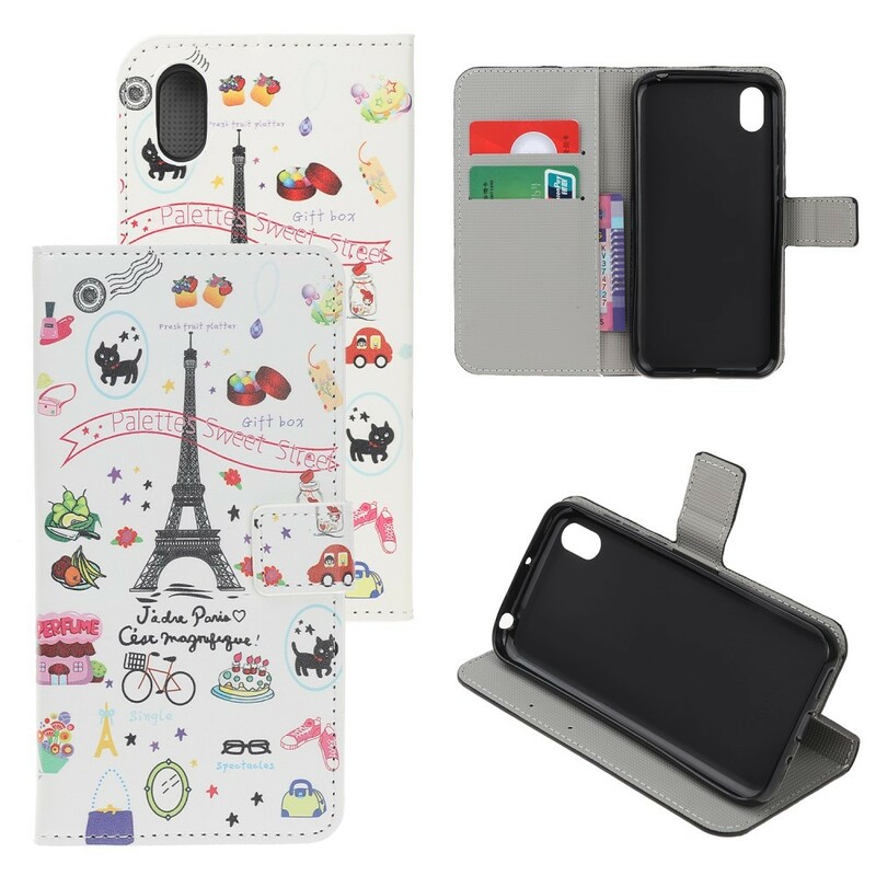 Housse Huawei Y5 2019 J'adore Paris