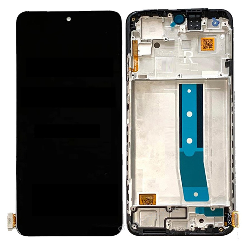 Écran AMOLED OEM Grade S avec Châssis pour Xiaomi Redmi Note 12S 4G