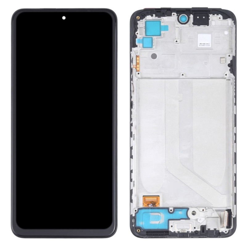 Écran AMOLED OEM Grade S avec Châssis pour Xiaomi Redmi Note 10 4G / Note 10S / Poco M5s