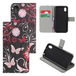 Housse Huawei Y5 2019 Papillons et Fleurs Housse Huawei Y5 2019 Papillons et Fleurs